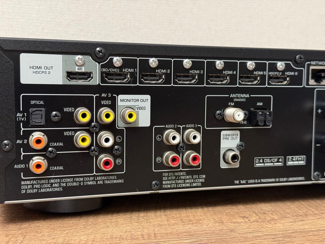 YAMAHA　RX-S601　5.1chAVアンプ