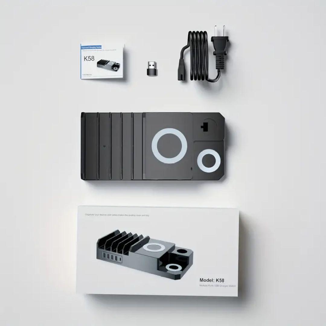 スマート8-in-1マルチ機能充電ドックステーションモバイルフォン タブレット