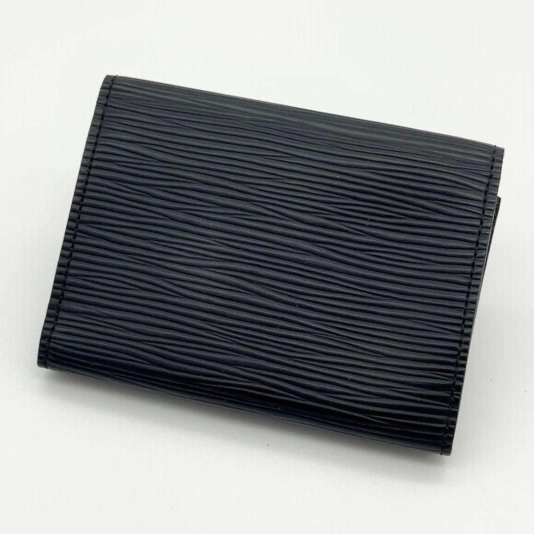 【極美品】ルイヴィトン エピ 名刺入れ カードケース 黒 ブラック 男女兼用