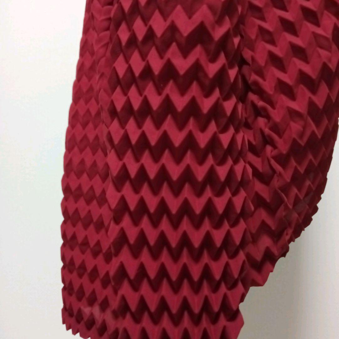 【未使用品/タグ付】イッセイミヤケ　23年製 立体テクスチャ加工 カーディガン