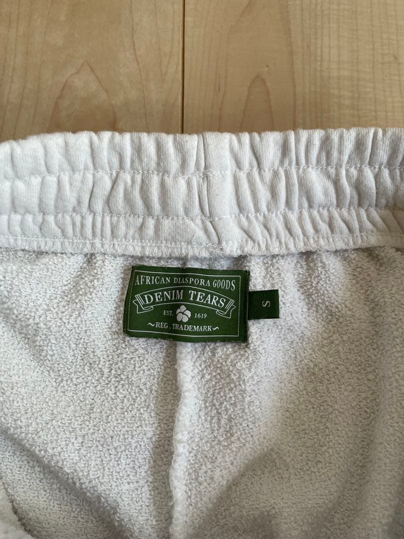 DENIM TEARS ホワイトショートパンツ S