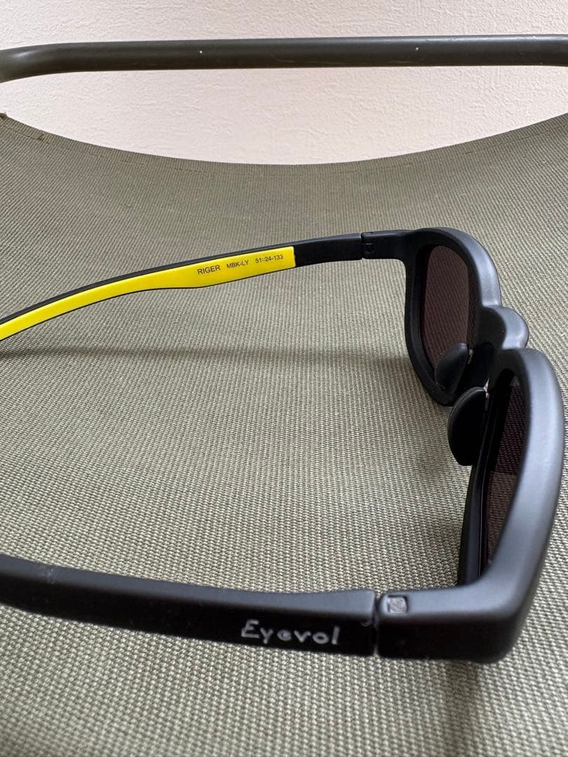 〈美品〉【Eyevol】アイヴォルRIGER col.MBK-LY偏光
