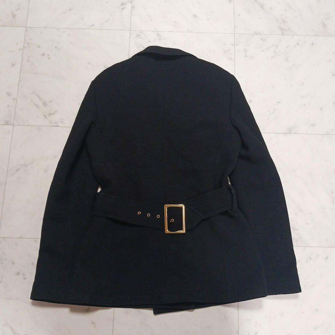 ドルチェアンドガッパーナ　ピュアウールジャケット　コート　黒　y2k