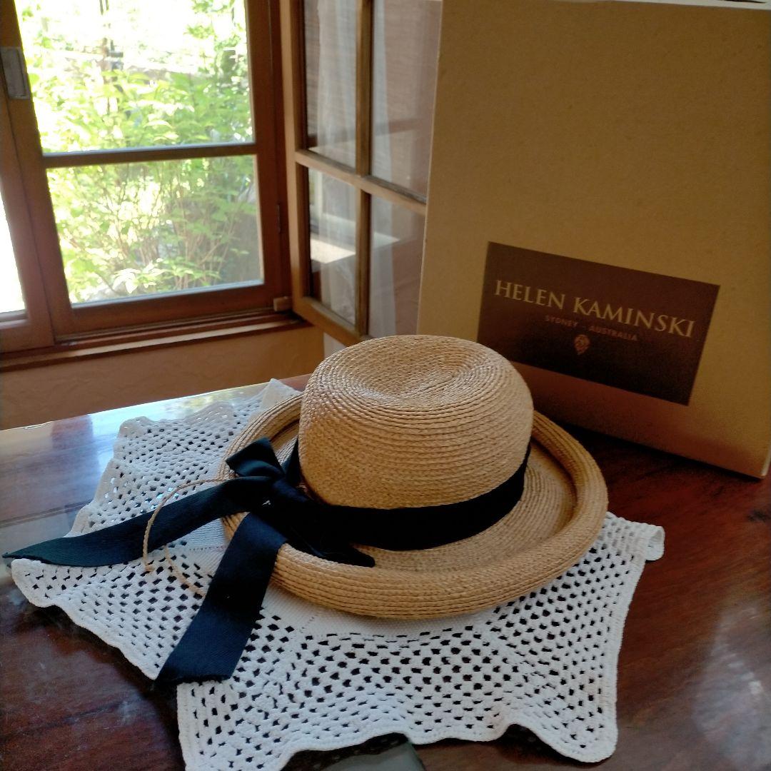 pop angel　ヘレン・カミンスキー ラフィア 帽子