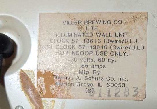 あ*う様 Miller Lite ミラーライト ネオンサインボード