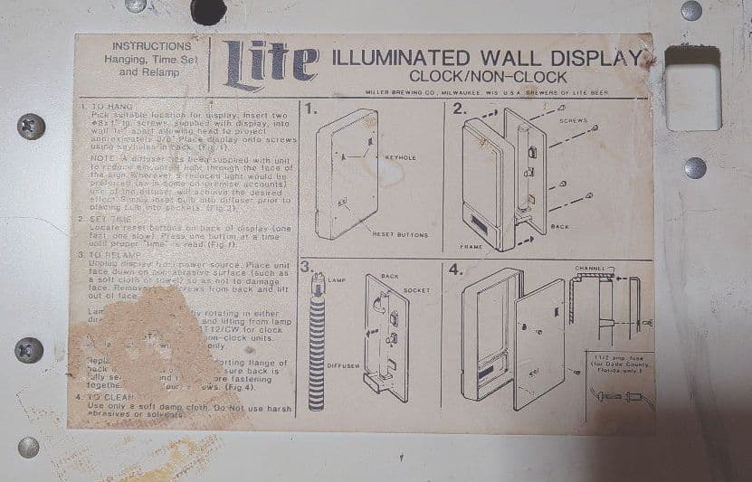 あ*う様 Miller Lite ミラーライト ネオンサインボード