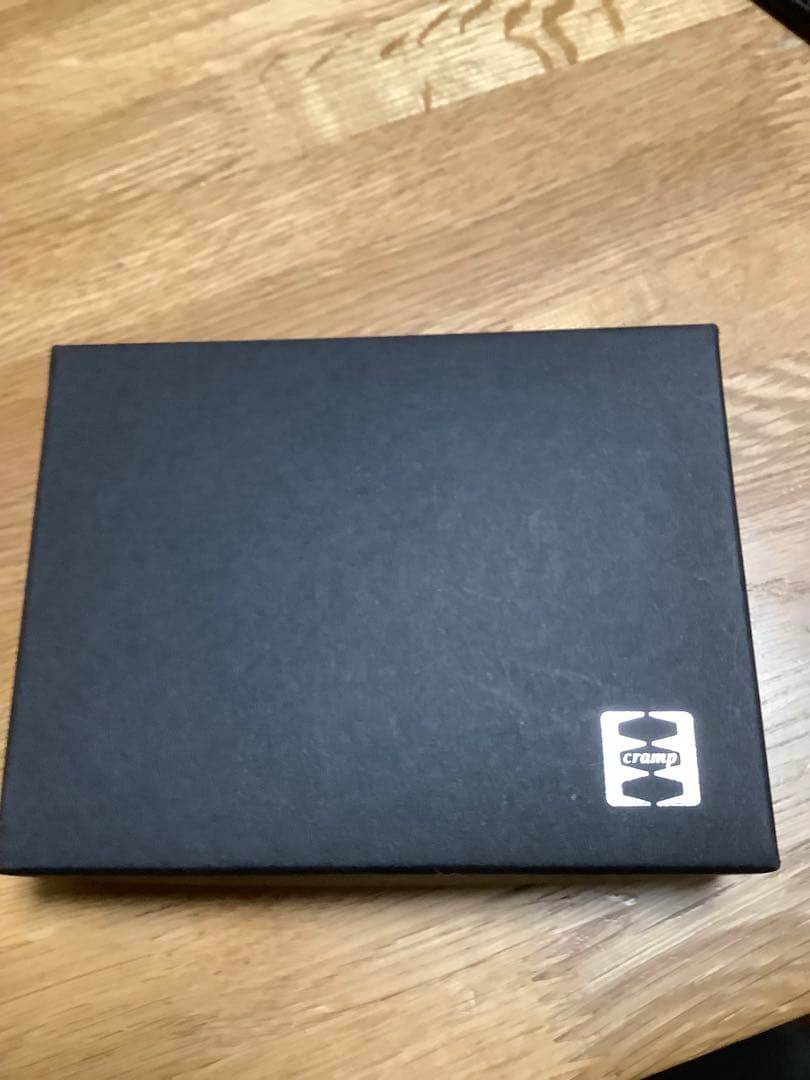 【Cramp】カードケース UKブライドルレザー 名刺入れ ブラック