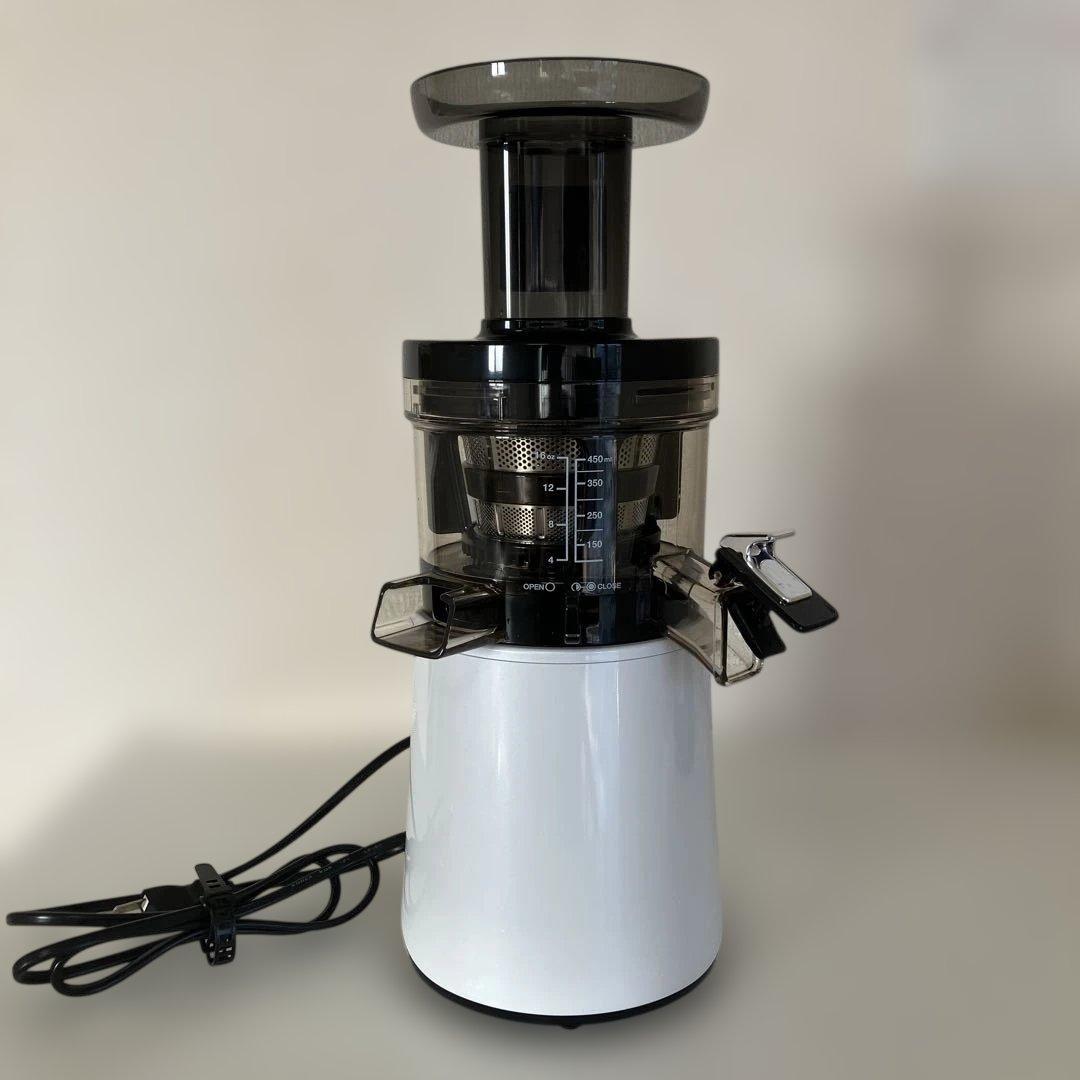 （美品）HUROM スロージューサー H-AA-WBA17 パールホワイト