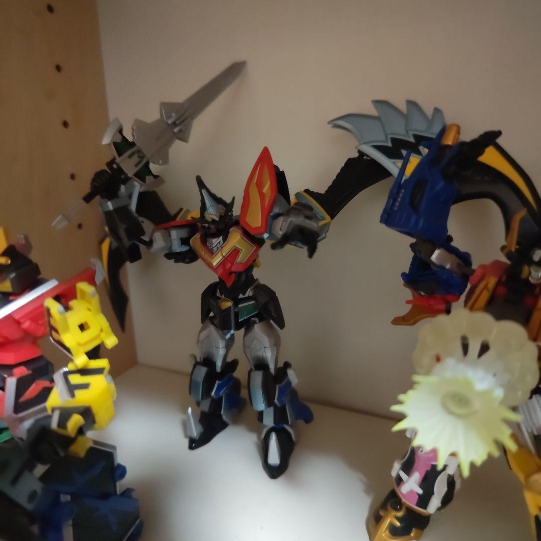 スーパーロボット超合金　戦隊ロボ５体フルコンプ