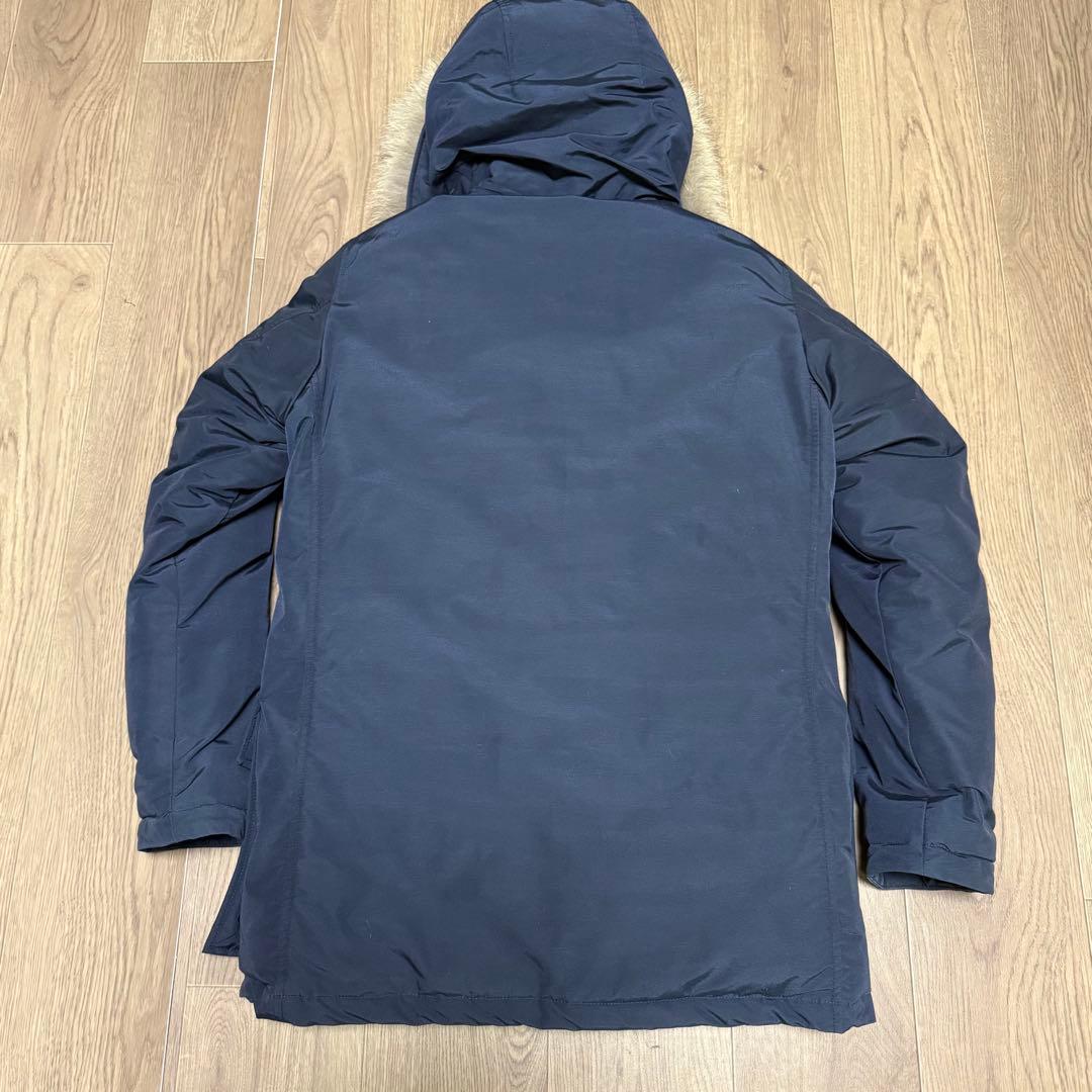 【カナダ製】WOOLRICH ウールリッチ アークティックパーカー ネイビー S