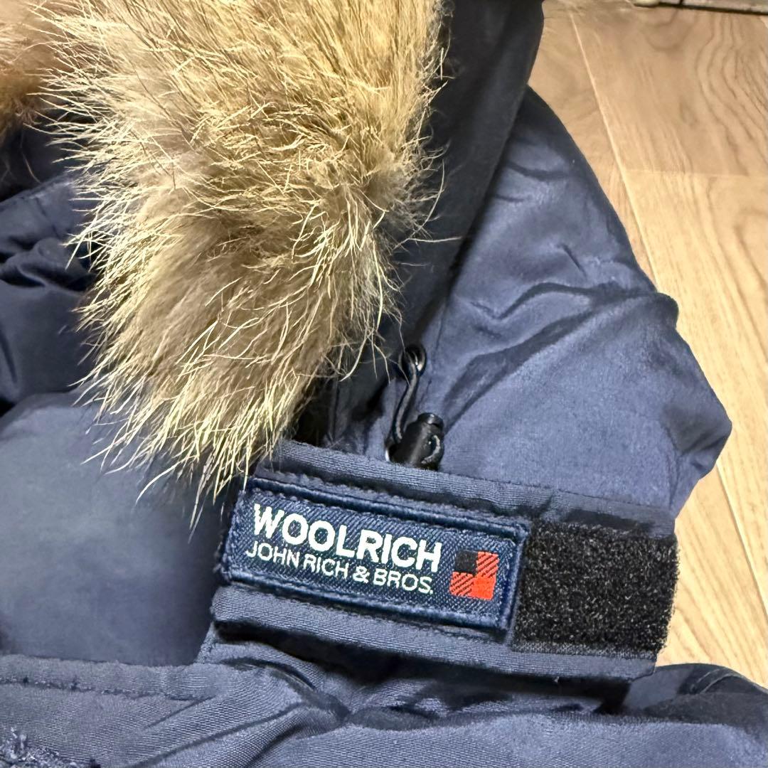 【カナダ製】WOOLRICH ウールリッチ アークティックパーカー ネイビー S