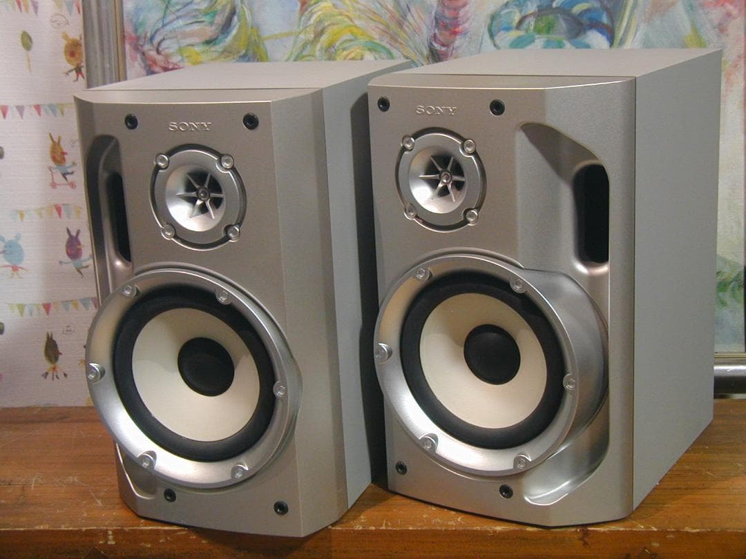 ★SONY SS-MD555 スピーカーシステムペア。動作良好です。★