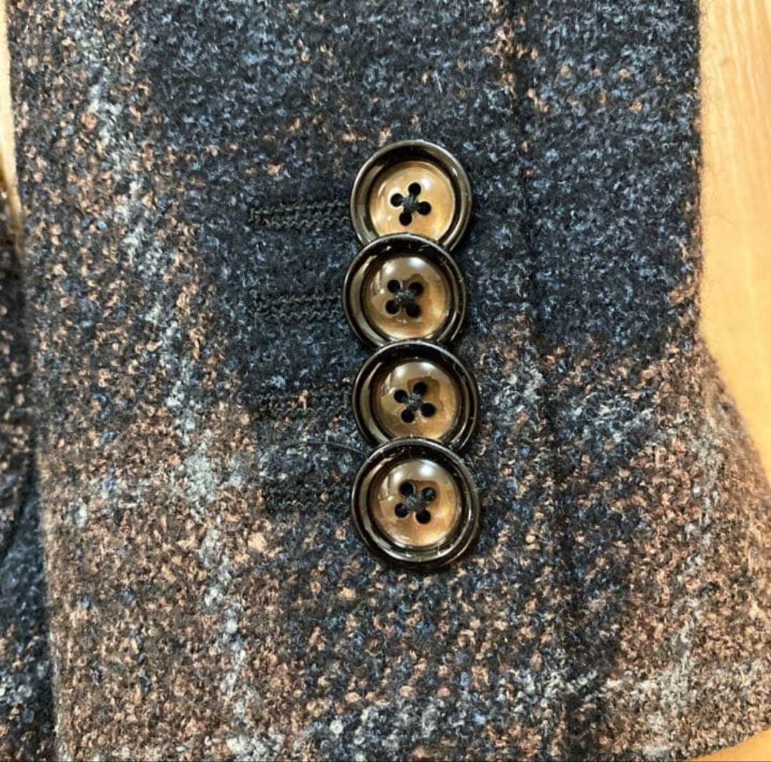 無*郎様 タリアトーレ 4者混 ジャケット 46 秋冬 ラペルピン付き