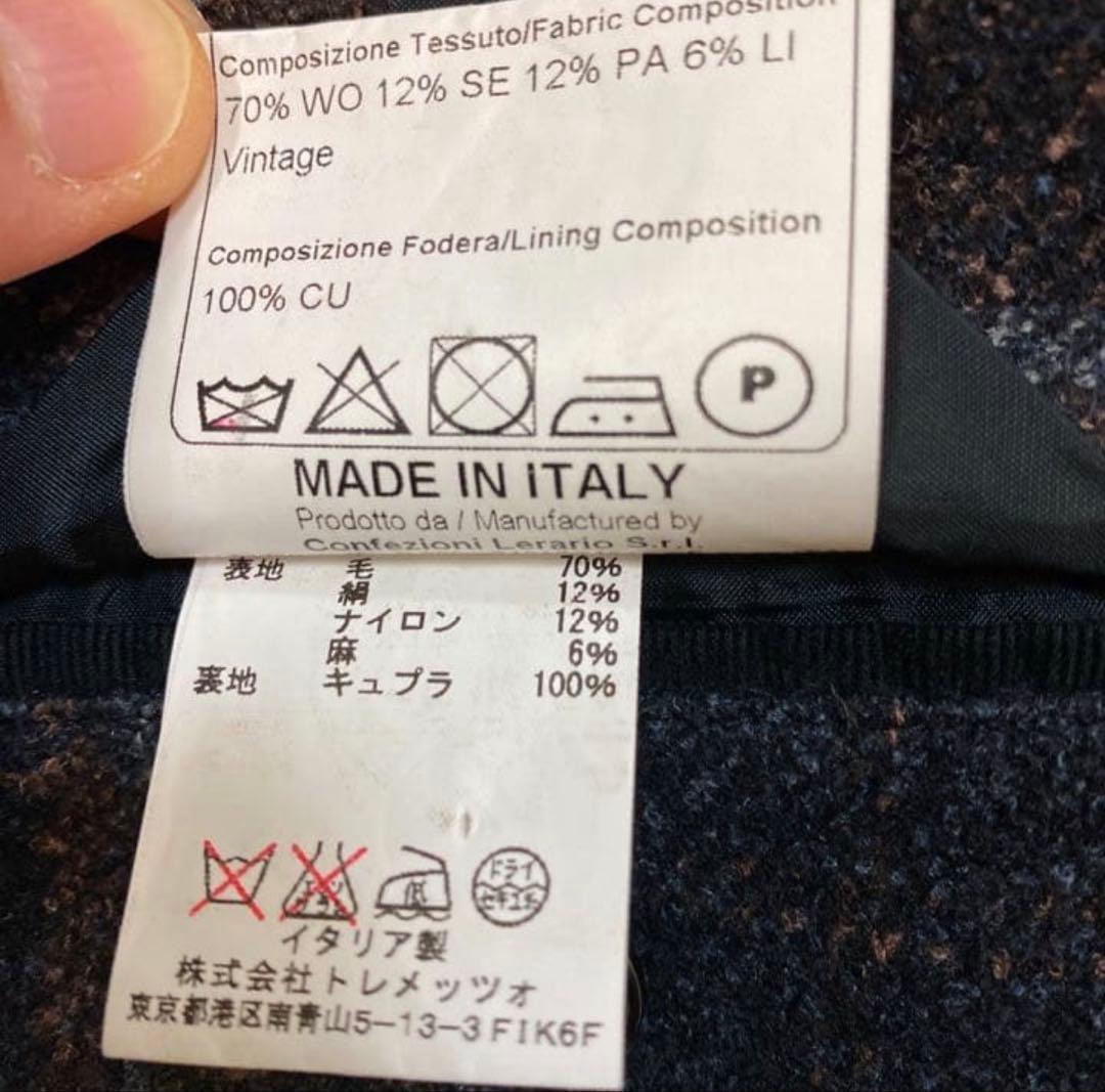 無*郎様 タリアトーレ 4者混 ジャケット 46 秋冬 ラペルピン付き