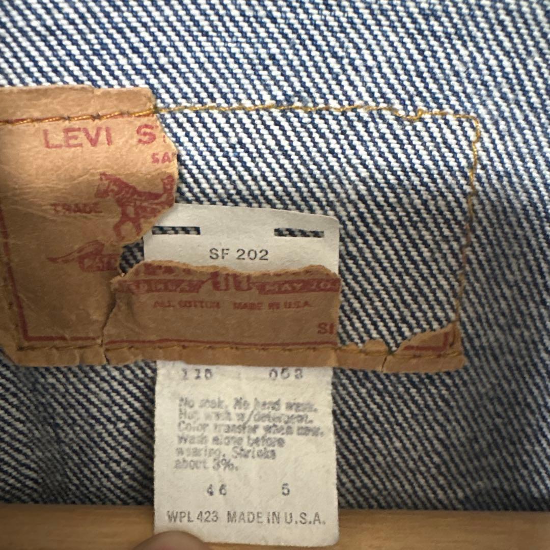 茶*事様 70s 70505 4th デニムジャケット　サイズ40