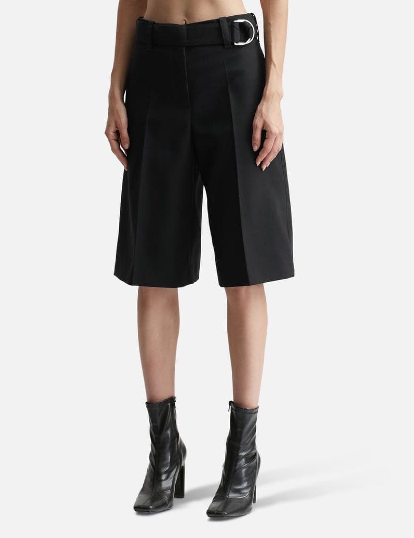 JIL SANDER ベルテッドショーツ