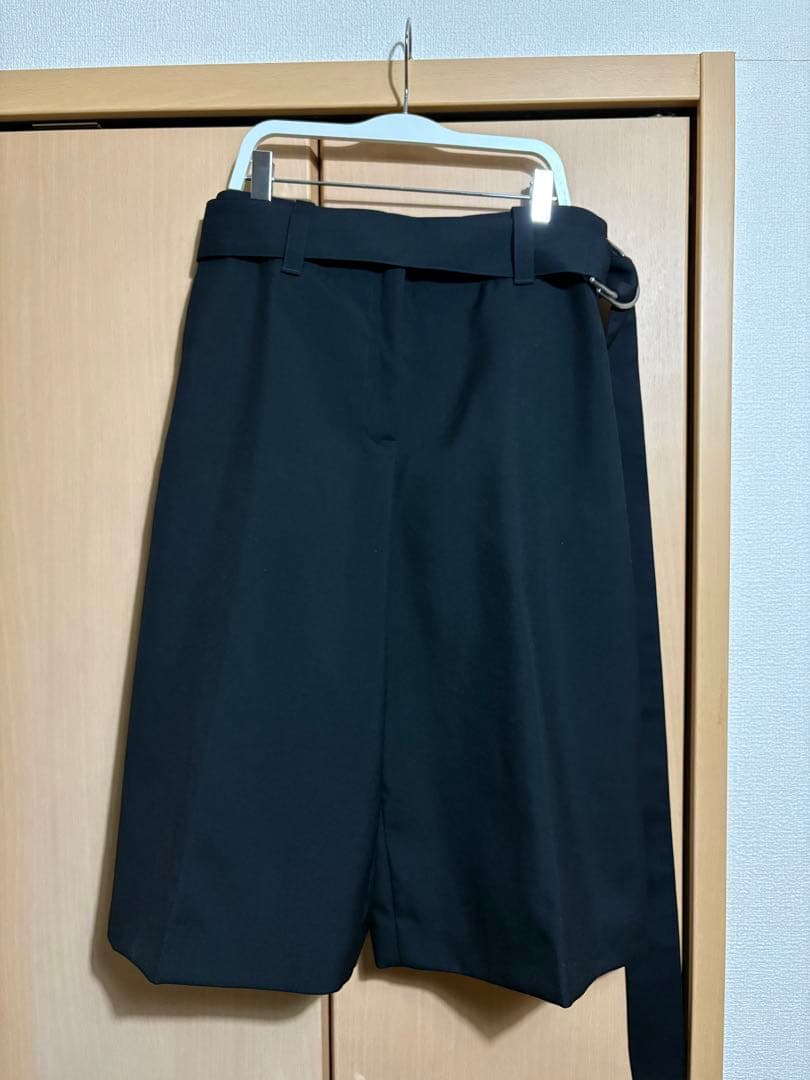 JIL SANDER ベルテッドショーツ