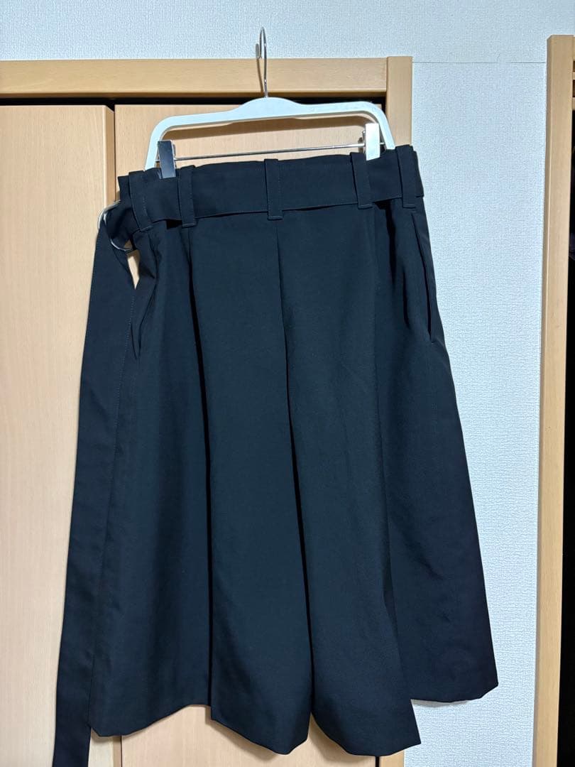 JIL SANDER ベルテッドショーツ