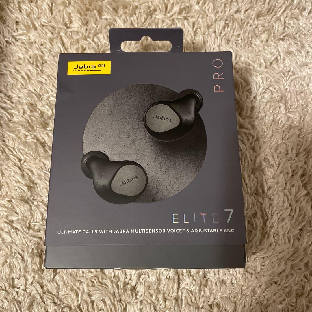 美品ジャブラ Jabra Elite7 Pro エリート7 プロ ブラック黒