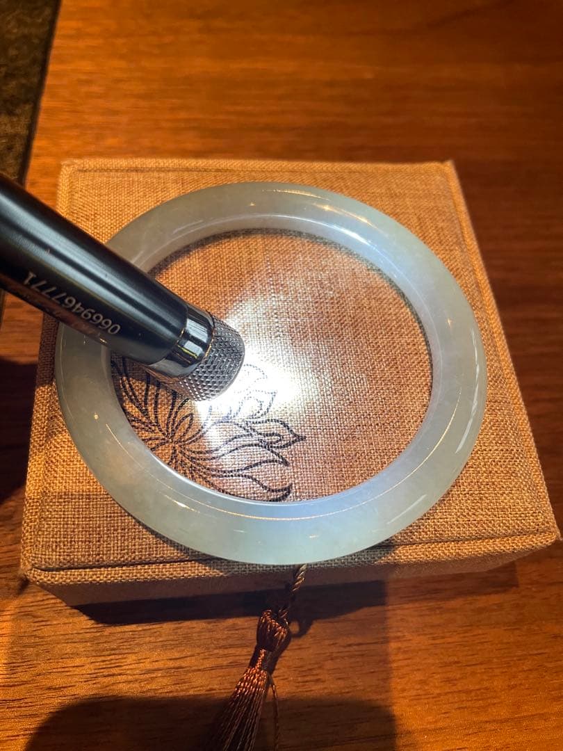 専用　ミャンマー本翡翠　バングル　64mm