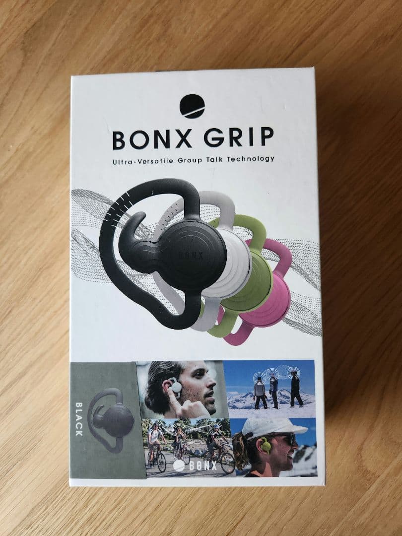 BONX GRIP ブラック ワイヤレスイヤホン