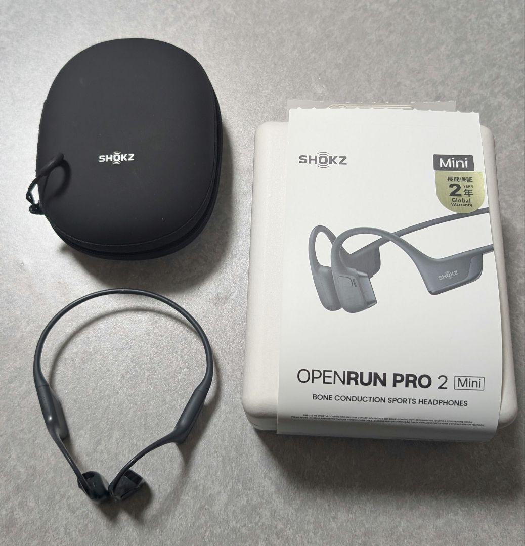 SHOKZ OPENRUN PRO 2 Mini 骨伝導イヤホン