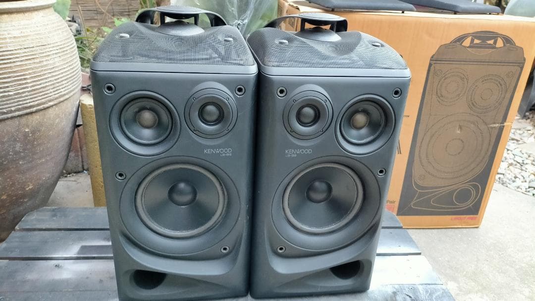 KENWOOD スピーカー ブラック