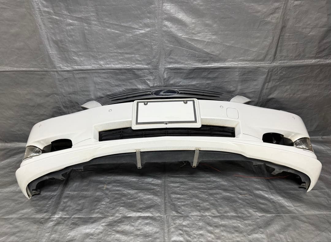 H-STYLE レクサス LS600h中期 純正 フロントバンパー 色077