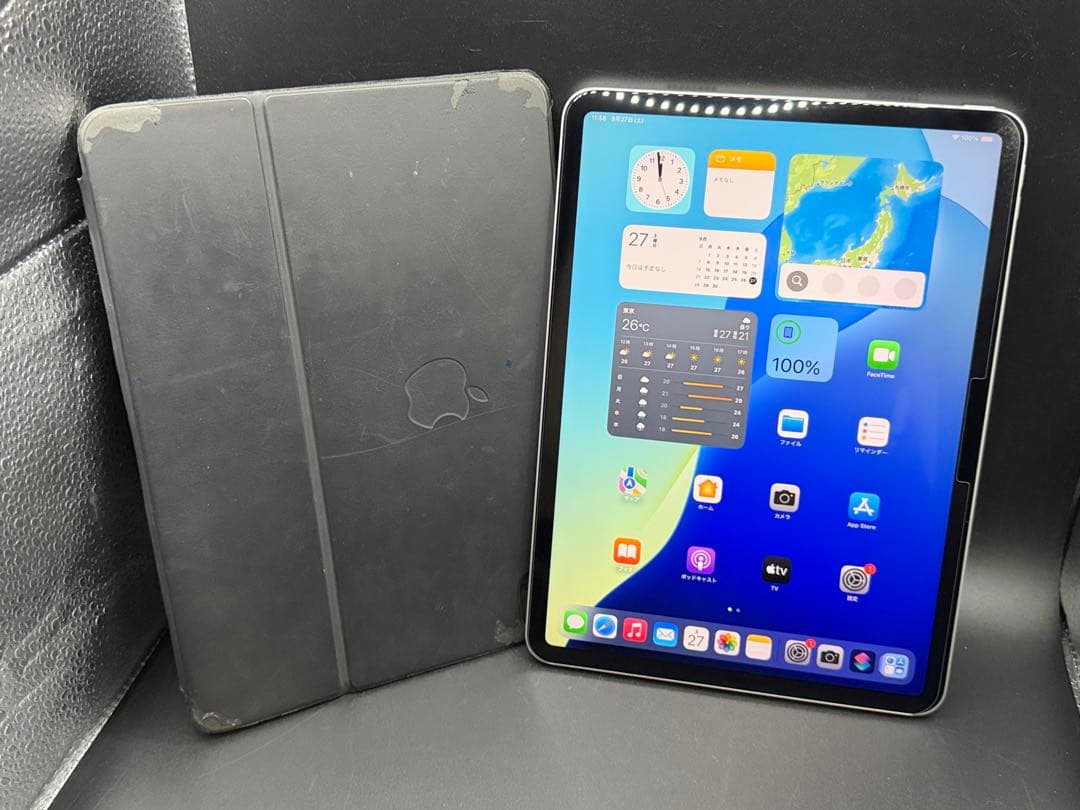 100%ipadpro M1アップルAIアップル純正キーボード保護シートペン