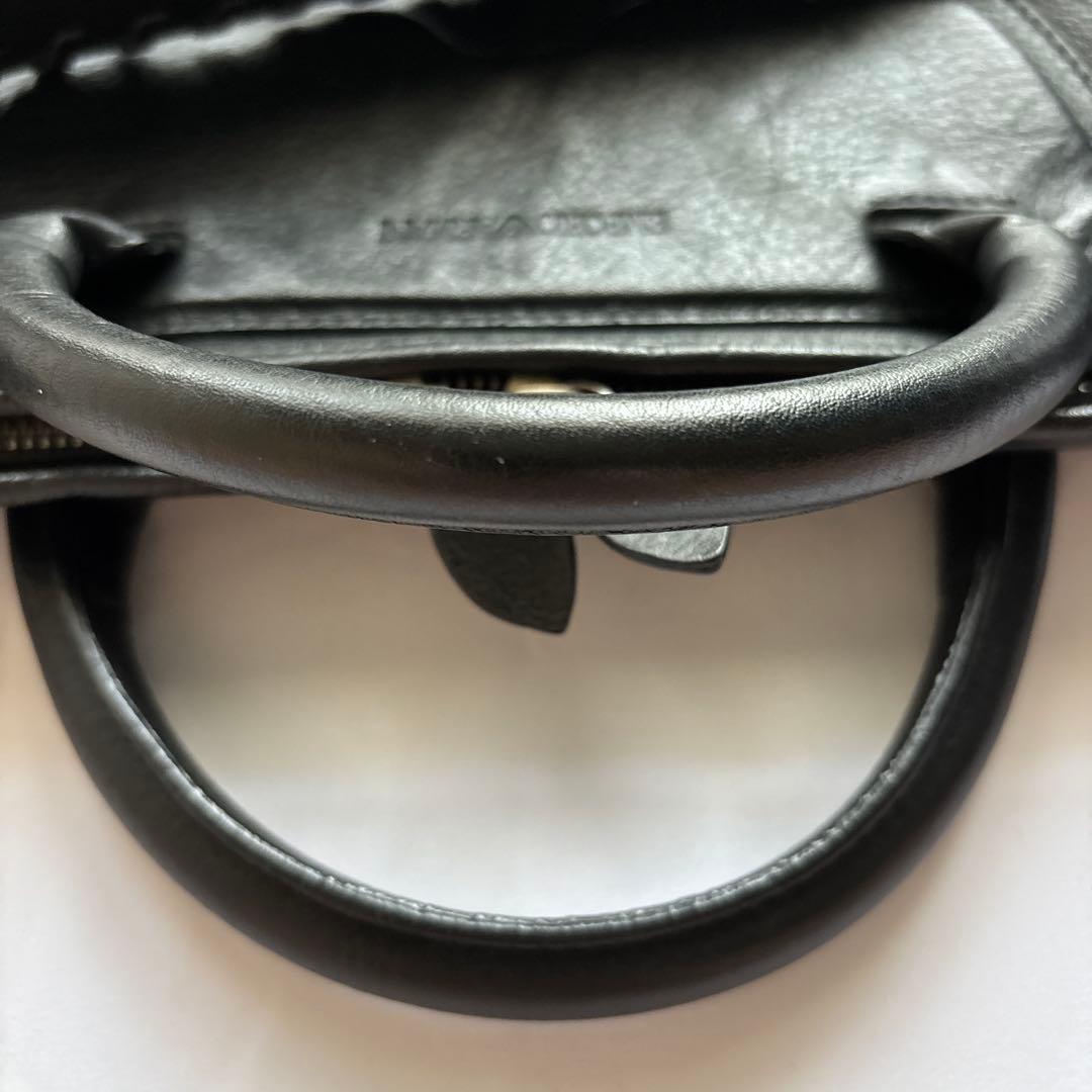 【EMPORIO ARMANI】ブラック ボストンバッグ