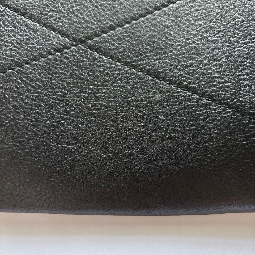 【EMPORIO ARMANI】ブラック ボストンバッグ