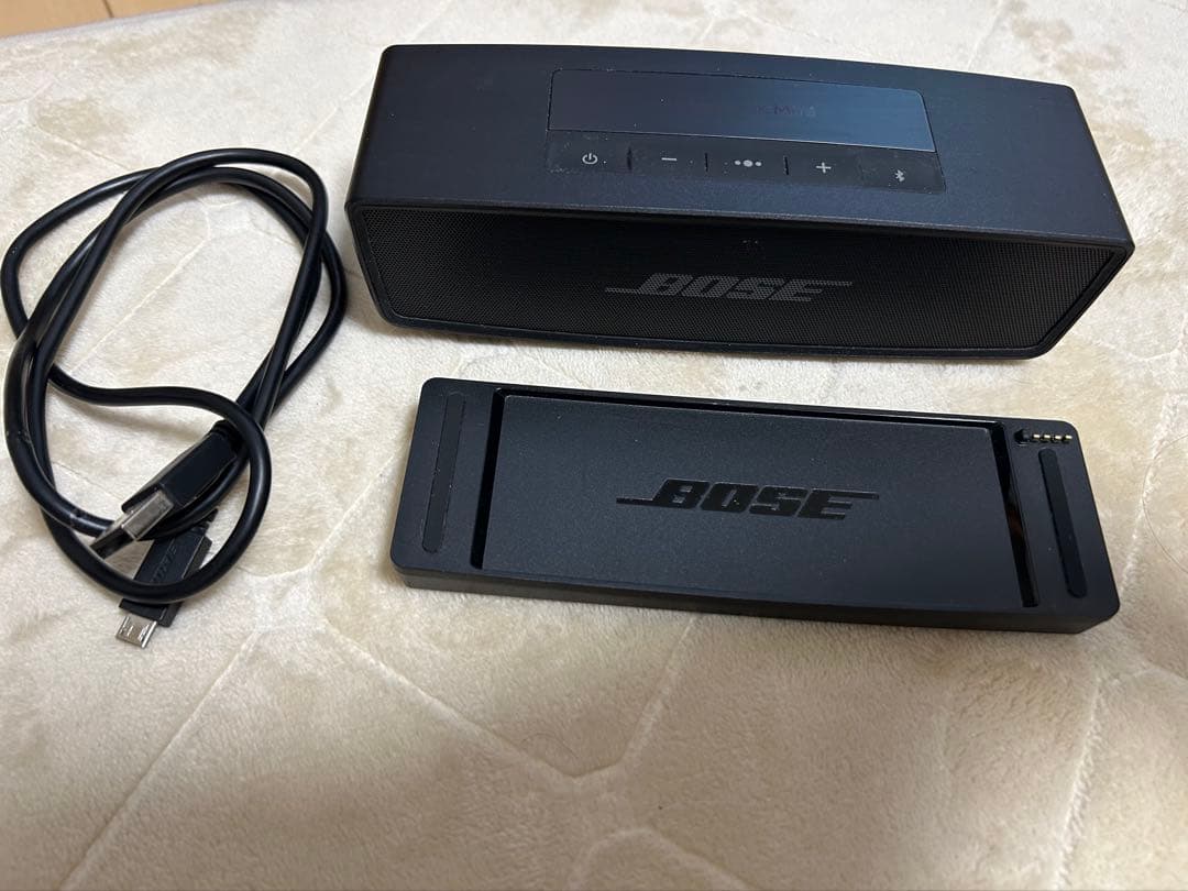 BOSE SoundLink Mini II 美品 純正クレードル・ケーブル付