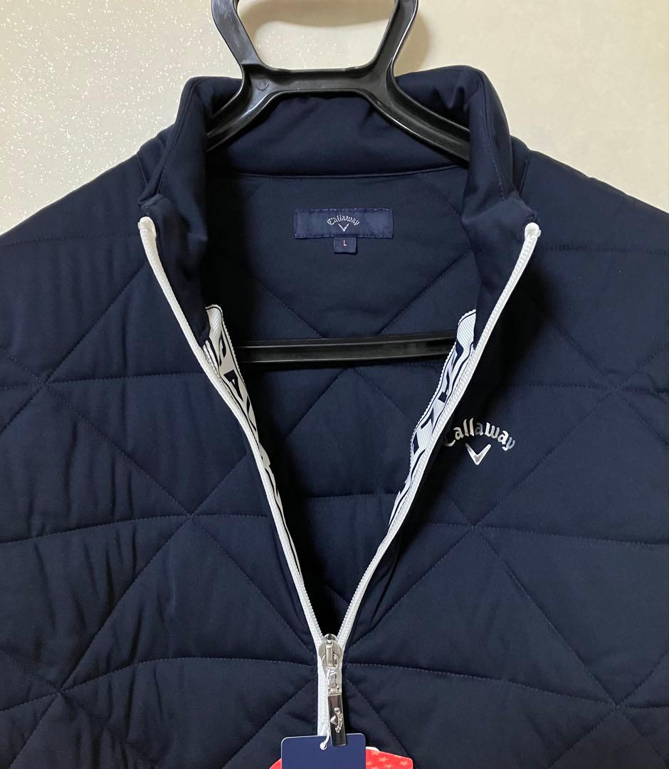 キャロウェイ ゴルフウェア レディース 中綿ジャケット、ブルゾン 未使用タグ付L