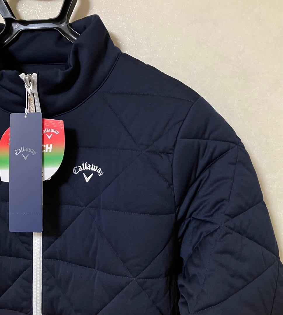 キャロウェイ ゴルフウェア レディース 中綿ジャケット、ブルゾン 未使用タグ付L