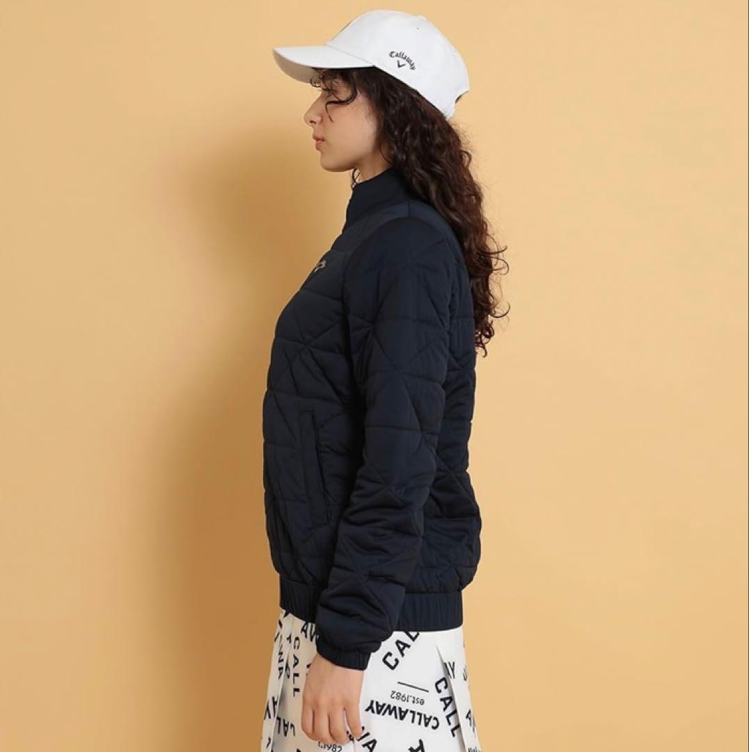 キャロウェイ ゴルフウェア レディース 中綿ジャケット、ブルゾン 未使用タグ付L