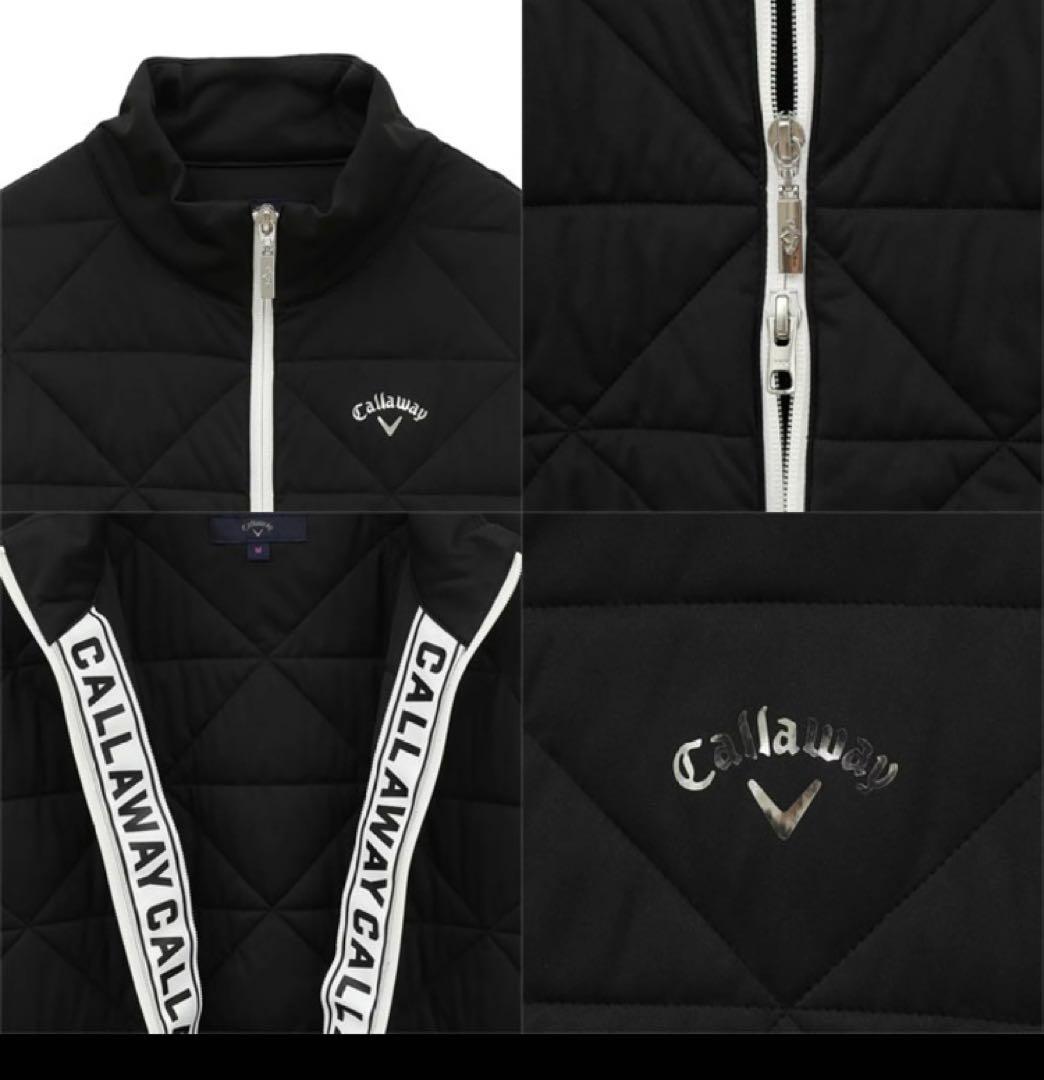 キャロウェイ ゴルフウェア レディース 中綿ジャケット、ブルゾン 未使用タグ付L