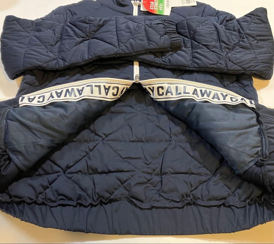 キャロウェイ ゴルフウェア レディース 中綿ジャケット、ブルゾン 未使用タグ付L