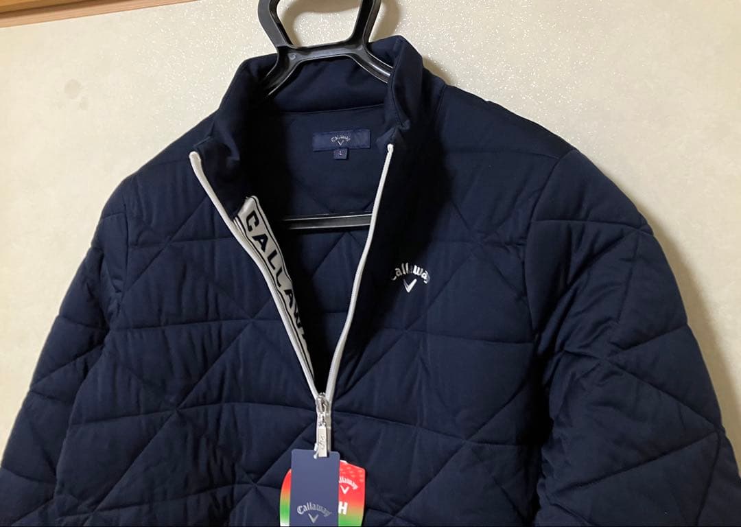 キャロウェイ ゴルフウェア レディース 中綿ジャケット、ブルゾン 未使用タグ付L