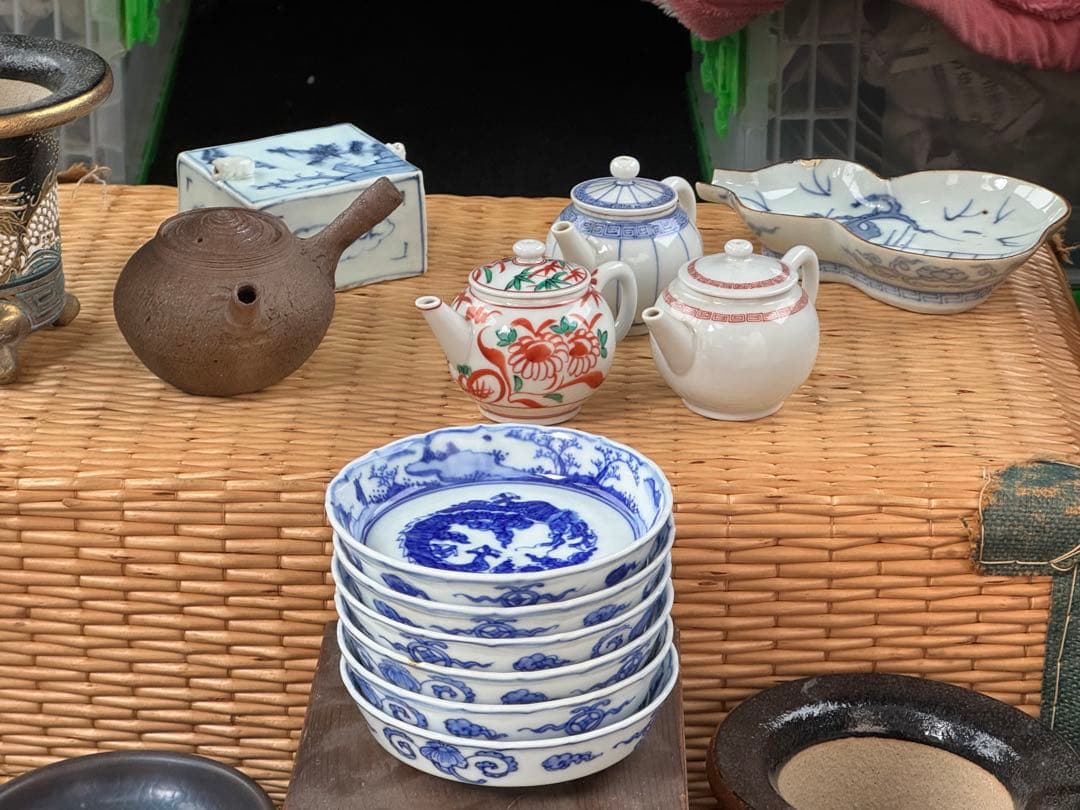 ‼️リサイクルFORT‼️買取現場〜直送便‼️本日買取の骨董品すべてまとめて一括売り‼️