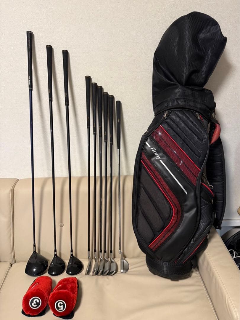 【送料込み】激安　レフティ　テーラーメイド　FIT WAY ゴルフセット　左用
