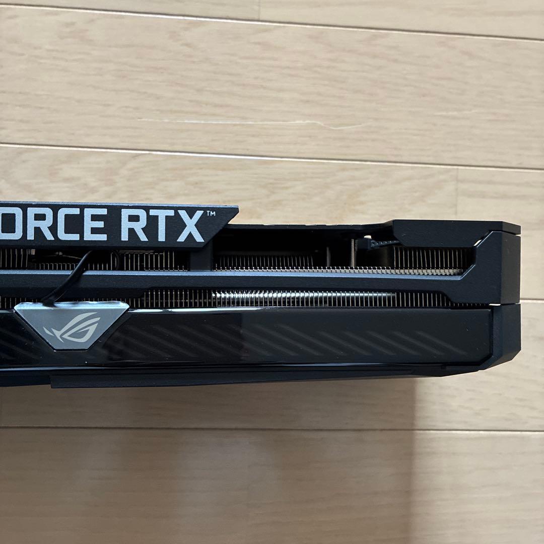 ASUS ROG RTX 3070 ヒートシンク　ファン　バックプレート　LED