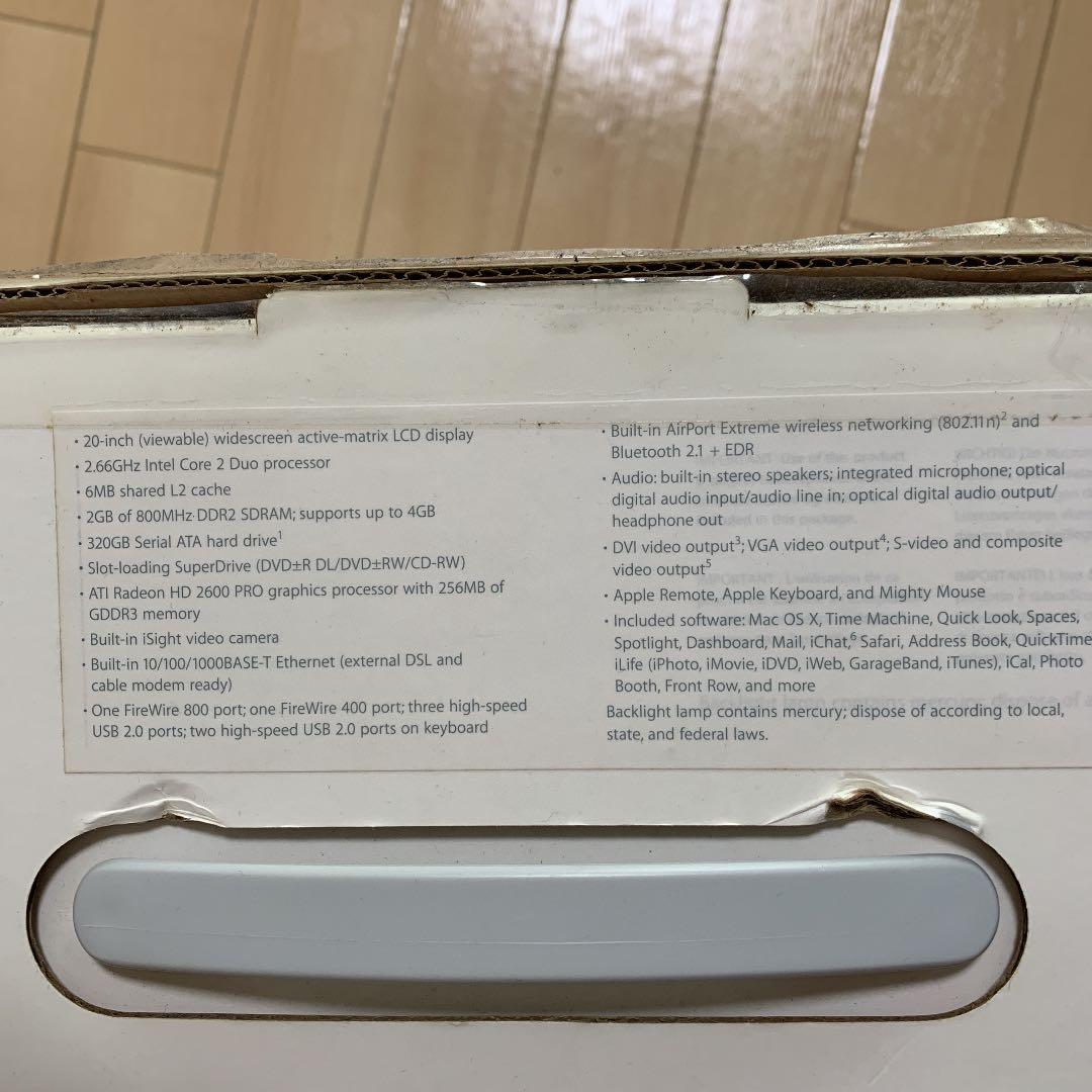 Macデスクトップ APPLE iMac