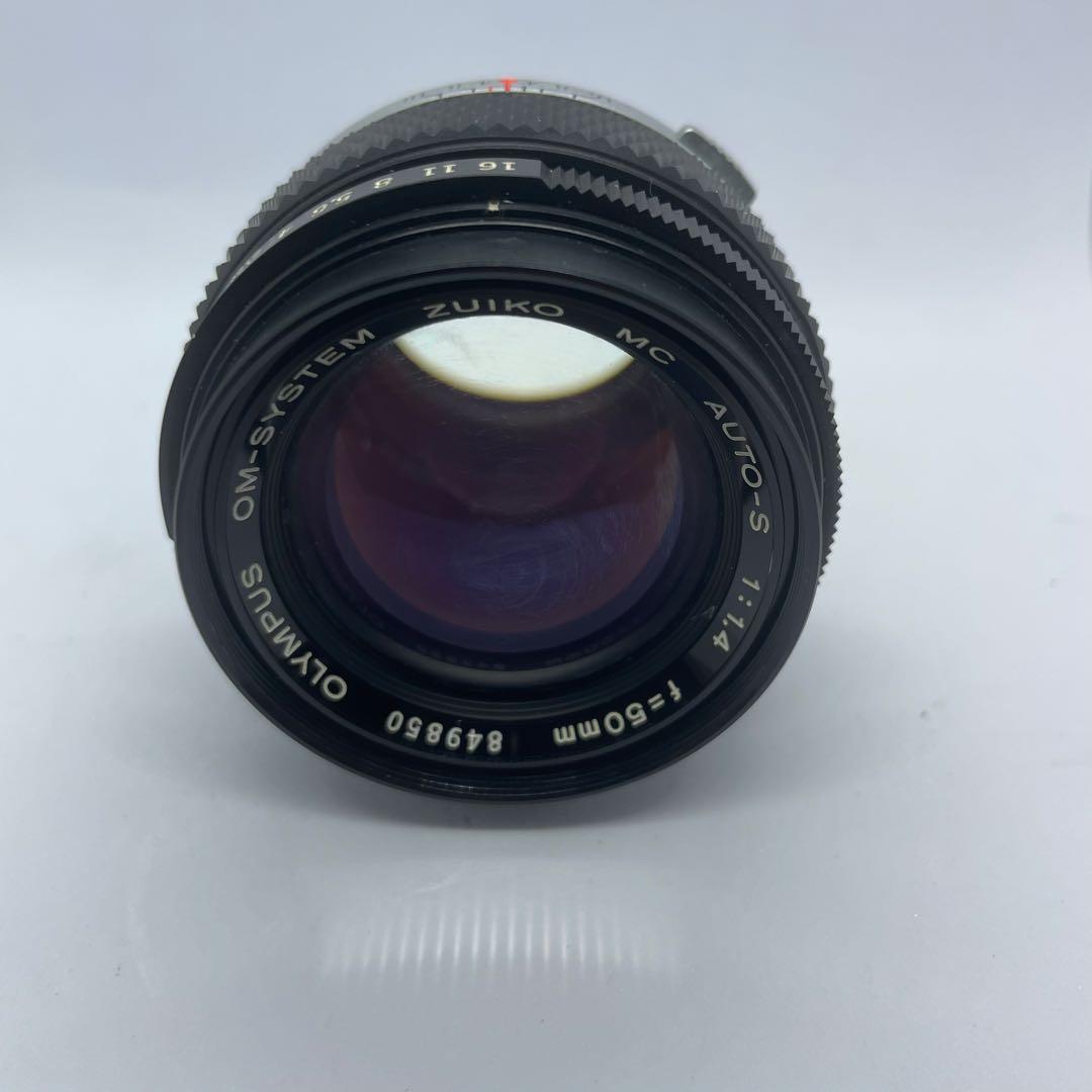 【動作品】 ケース付 Olympus OM-2 N 50mm f1.4
