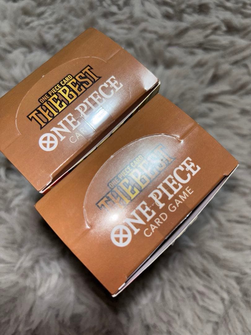 【テープカット】THE BEST 2BOX ワンピースカードゲーム 統一