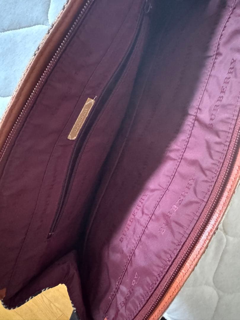 バーバリー　ハンドバッグ　ビンテージ