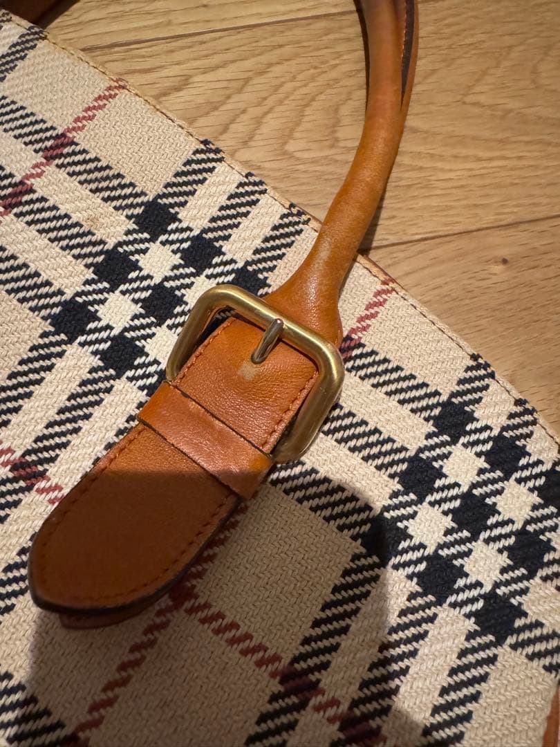 バーバリー　ハンドバッグ　ビンテージ