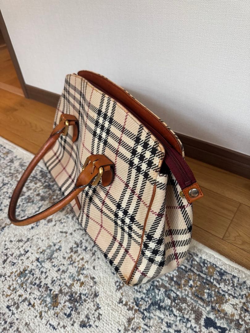 バーバリー　ハンドバッグ　ビンテージ