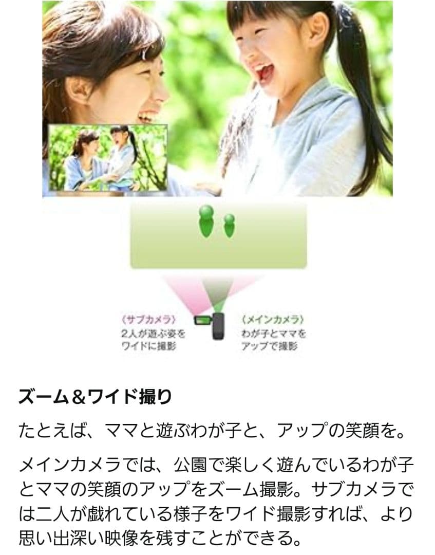 Panasonicビデオカメラ W585M 64GB HC-W585M-W