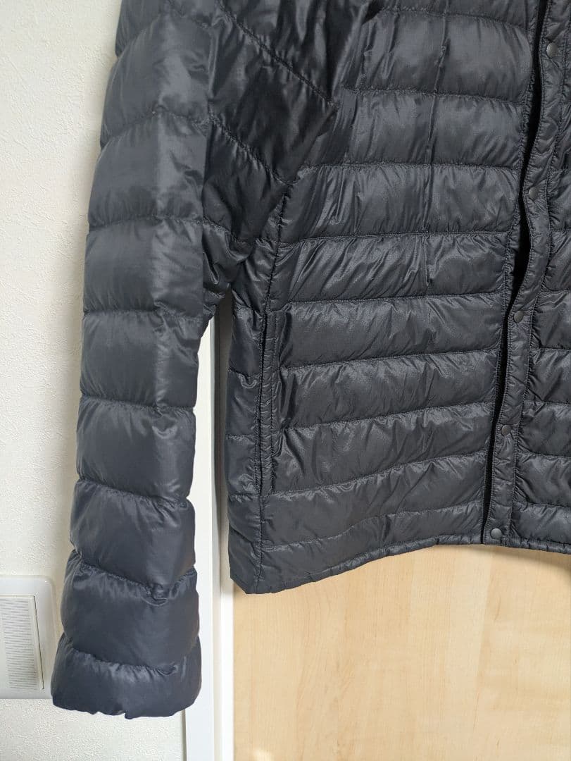 mont-bell スペリオダウン ラウンドネックジャケット ブラックL