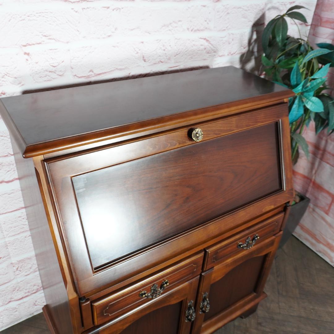 カリモク コロニアルシリーズ ライティングビューロー/デスク QC3011NK